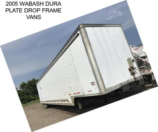 2005 WABASH DURA PLATE DROP FRAME VANS