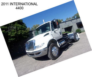 2011 INTERNATIONAL 4400