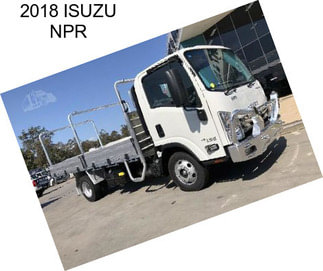 2018 ISUZU NPR