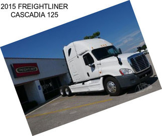 2015 FREIGHTLINER CASCADIA 125