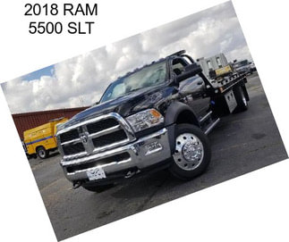 2018 RAM 5500 SLT