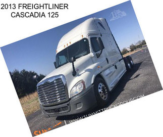 2013 FREIGHTLINER CASCADIA 125