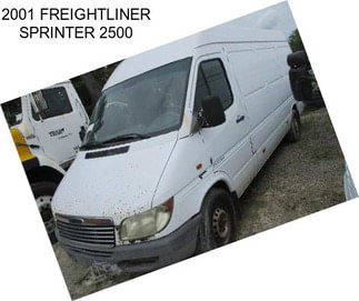 2001 FREIGHTLINER SPRINTER 2500