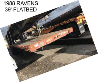 1988 RAVENS 39\' FLATBED