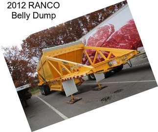 2012 RANCO Belly Dump