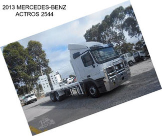 2013 MERCEDES-BENZ ACTROS 2544