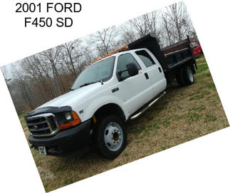 2001 FORD F450 SD