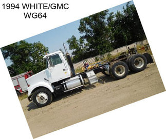 1994 WHITE/GMC WG64