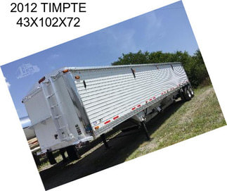2012 TIMPTE 43X102X72