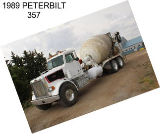 1989 PETERBILT 357