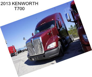 2013 KENWORTH T700