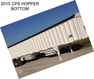 2015 CPS HOPPER BOTTOM