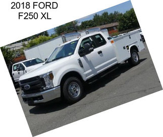 2018 FORD F250 XL