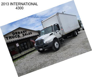 2013 INTERNATIONAL 4300