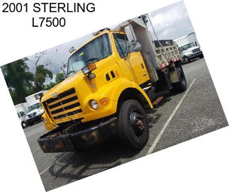 2001 STERLING L7500