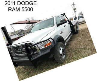 2011 DODGE RAM 5500