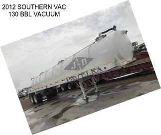 2012 SOUTHERN VAC 130 BBL VACUUM