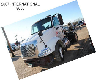 2007 INTERNATIONAL 8600