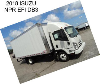 2018 ISUZU NPR EFI DB3