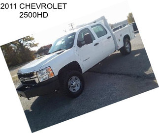 2011 CHEVROLET 2500HD