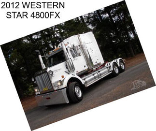 2012 WESTERN STAR 4800FX