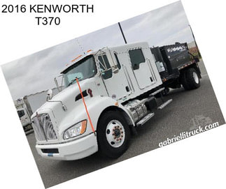 2016 KENWORTH T370