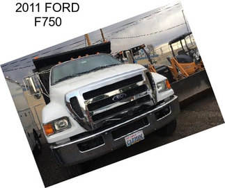 2011 FORD F750