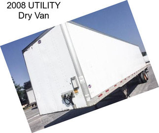 2008 UTILITY Dry Van