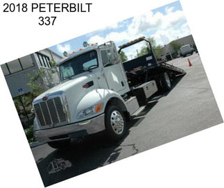 2018 PETERBILT 337