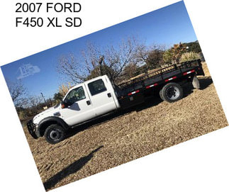 2007 FORD F450 XL SD