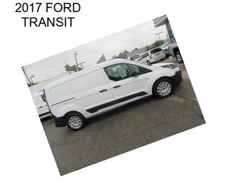 2017 FORD TRANSIT