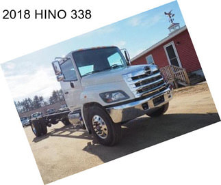 2018 HINO 338