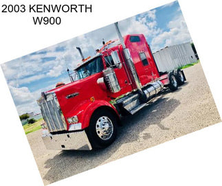 2003 KENWORTH W900