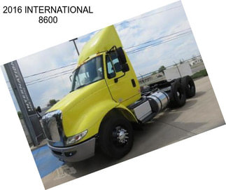 2016 INTERNATIONAL 8600