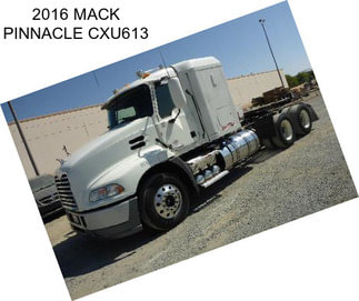 2016 MACK PINNACLE CXU613