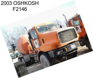 2003 OSHKOSH F2146