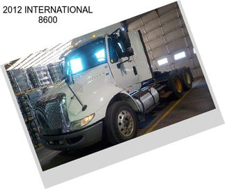 2012 INTERNATIONAL 8600