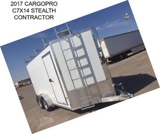 2017 CARGOPRO C7X14 STEALTH CONTRACTOR