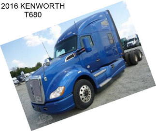 2016 KENWORTH T680