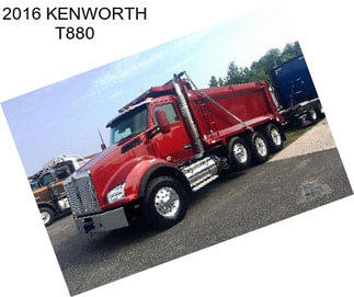 2016 KENWORTH T880