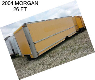 2004 MORGAN 26 FT