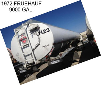 1972 FRUEHAUF 9000 GAL.