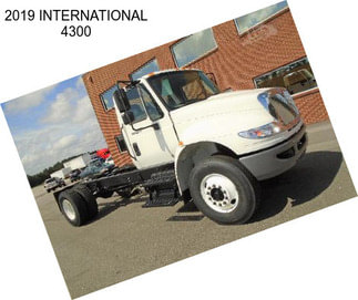 2019 INTERNATIONAL 4300