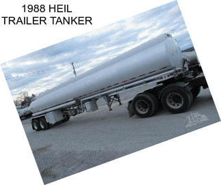 1988 HEIL TRAILER TANKER