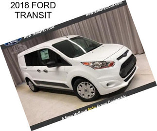 2018 FORD TRANSIT