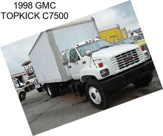 1998 GMC TOPKICK C7500