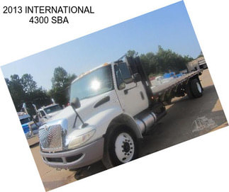 2013 INTERNATIONAL 4300 SBA