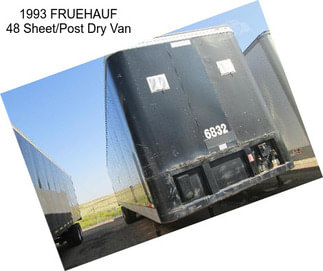 1993 FRUEHAUF 48 Sheet/Post Dry Van