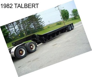 1982 TALBERT