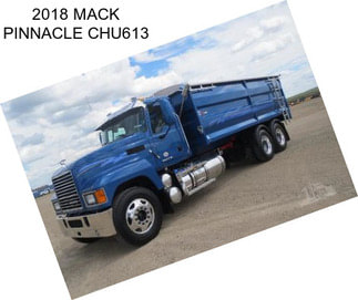 2018 MACK PINNACLE CHU613